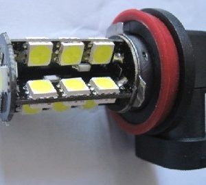 ヘッドライト キャンバス車 LED H11 27SMD 5050